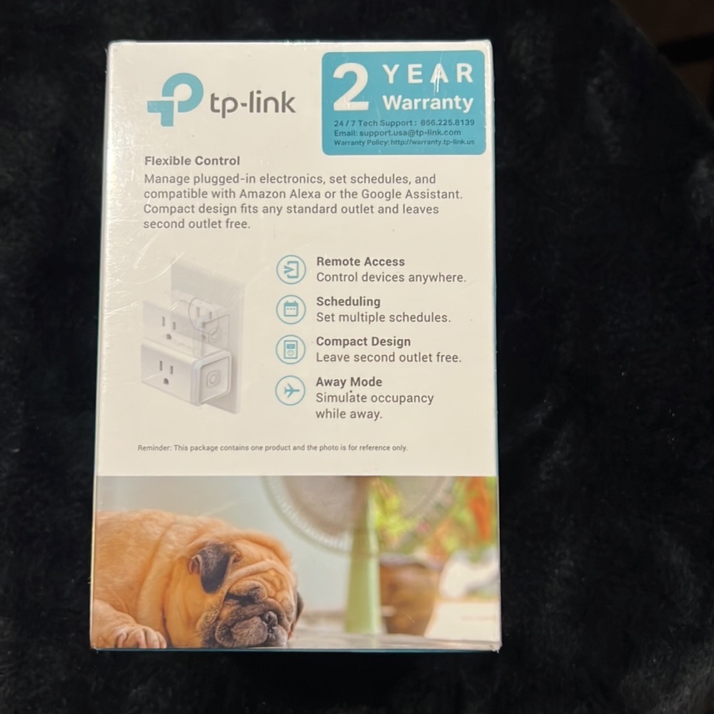 TP-Link Kasa Smart Stackable Mini Wi-Fi Plug | Alexa Google Home | HS105 - Picture 3 of 5